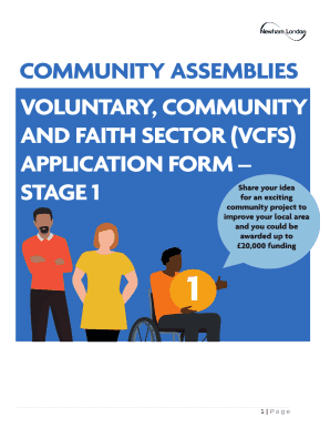 Household Support Fund VCFS Grant Application