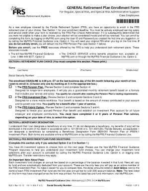 14ELE-1 - General Enrollment Form - fees - Rev 10-12.doc