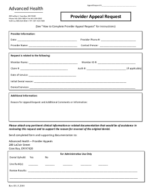 Provider Forms and Resources
