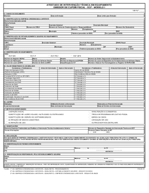 ECF - Emissor de Cupom Fiscal - Portal de Servios da Receita