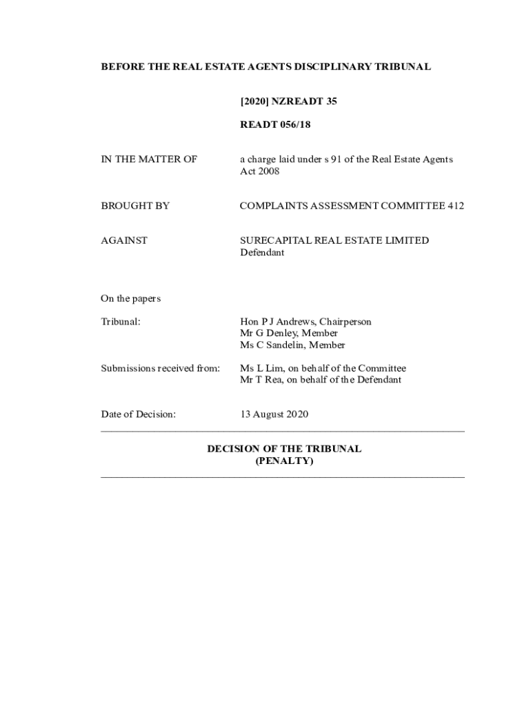 Fillable Online COMPLAINTS ASSESSMENT COMMITTEE 412 Fax Email Print