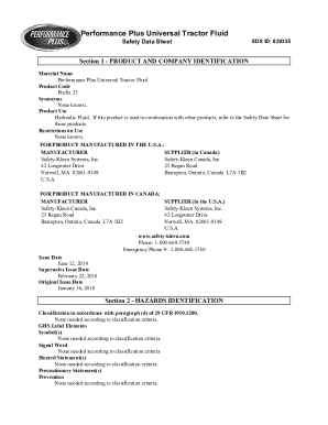 Universal Heavy Duty Tractor Hydraulic Fluid - Martin Xtreme