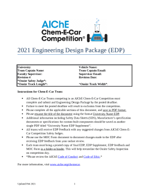 Chem-E-Car Safety Rules 2021 Final