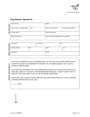 PCS PUPS; EIN 92-0609636