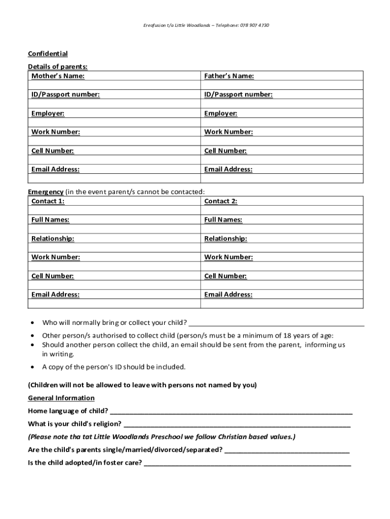 Form preview