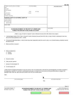 Form Mc 356. Judicial Branch