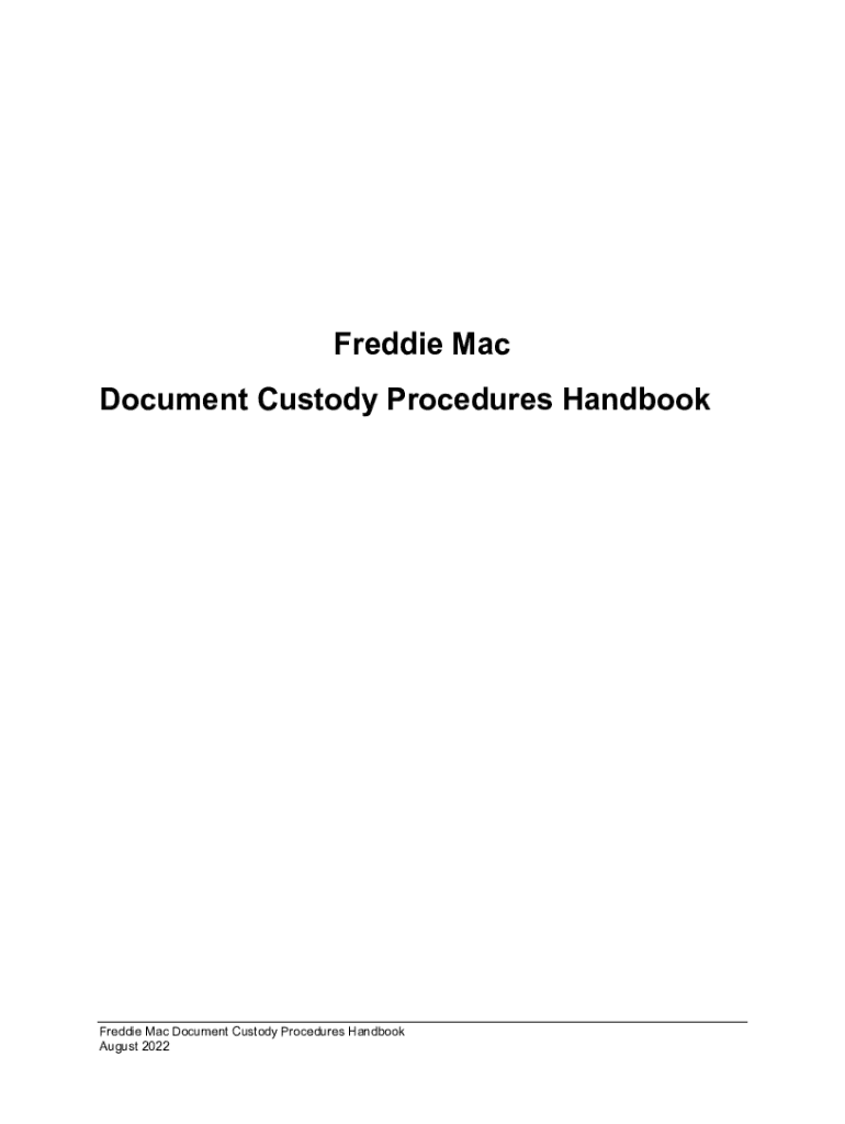 Fillable Online Document custody requirements for Transfers of