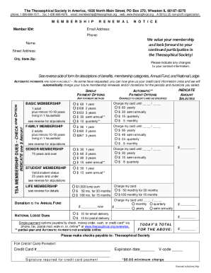 We value your membership and look forward to ...