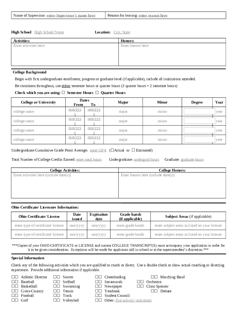 Form preview