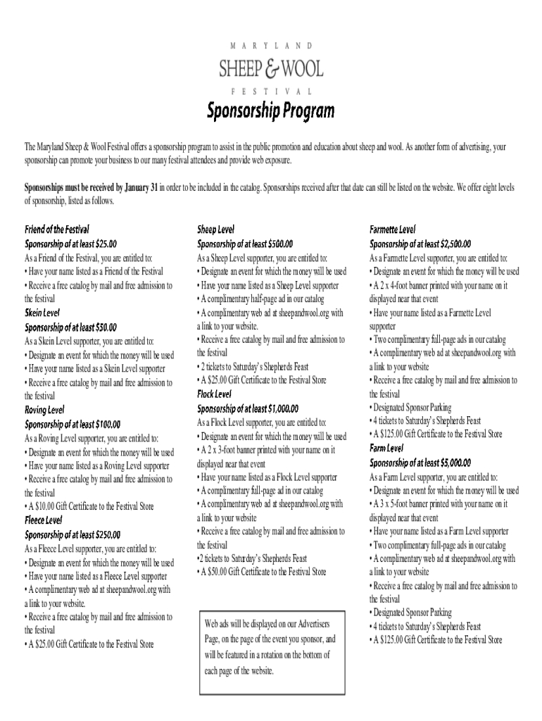 Fillable Online Visiting the FestivalMaryland Sheep and Wool Festival