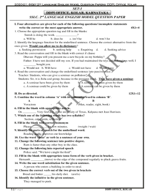 Kolar DDPI Office - 10 STD all sub worksheets