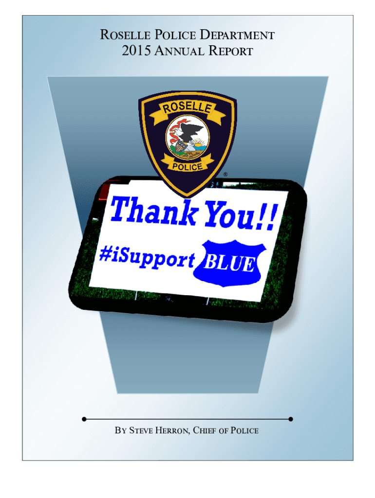 Fillable Online Interim chief will lead Roselle Police Department Fax