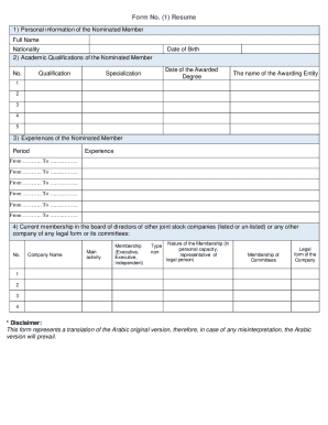 Form preview