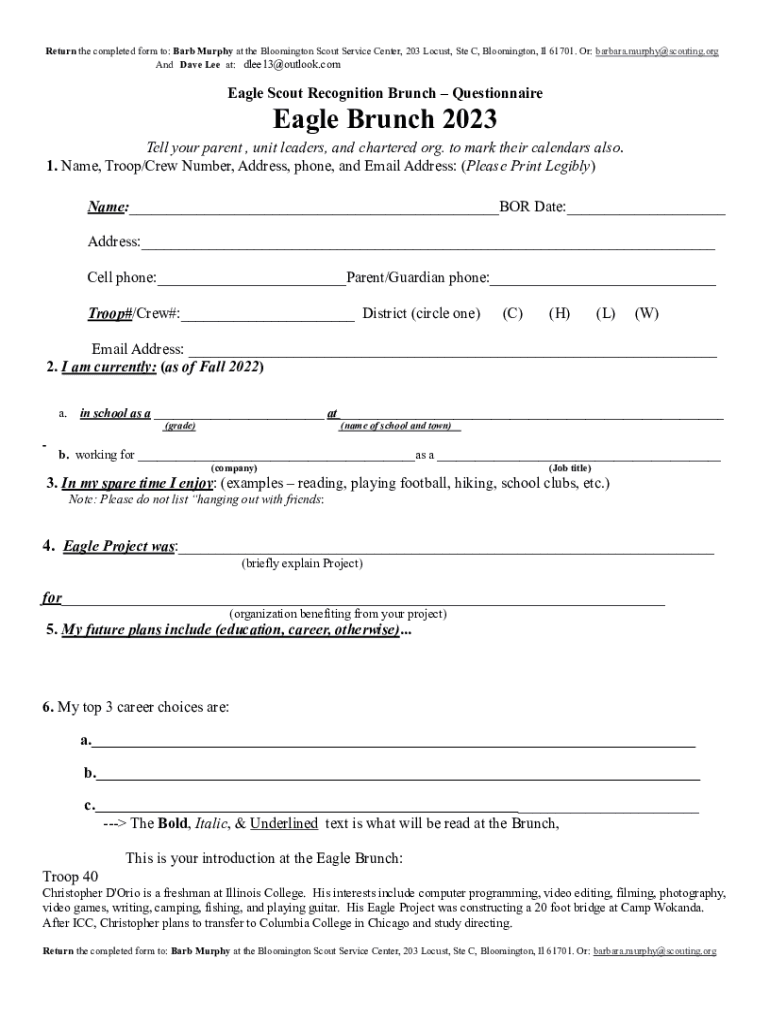 Form preview