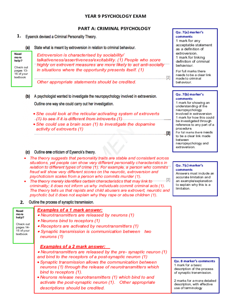 Fillable Online Introvert and Extrovert Personality: Signs, Theories ...