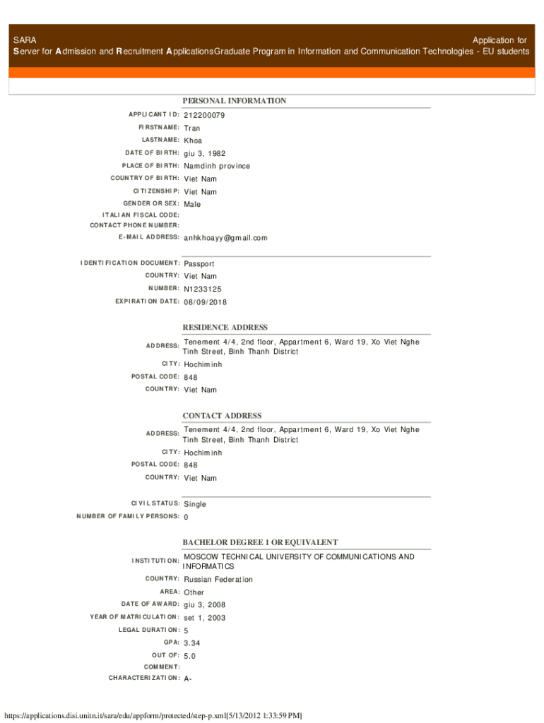 Form preview