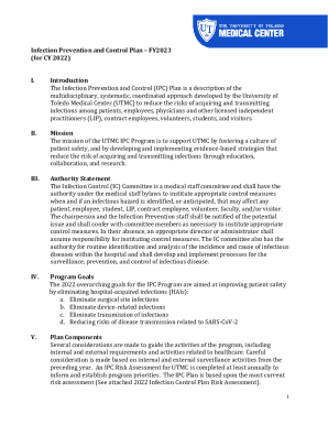 Fillable Online Infection Prevention and Control: Practical and ...