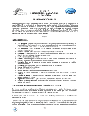 Bases y Licitaciones