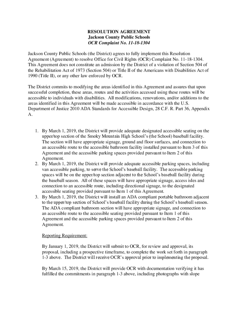 Fillable Online www2 ed Education Department's Civil Rights Office