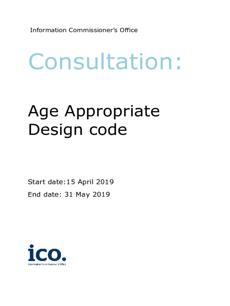 Fillable Online age-appropriate-design-code-consultation-document-form ...