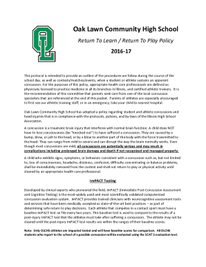 Return to learn play protocol