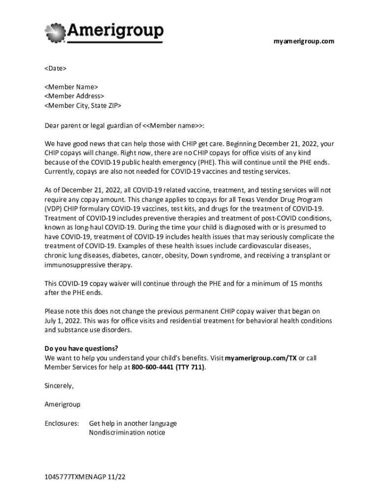 Fillable Online Amerigroup Member Authorization Form Fax Email Print 