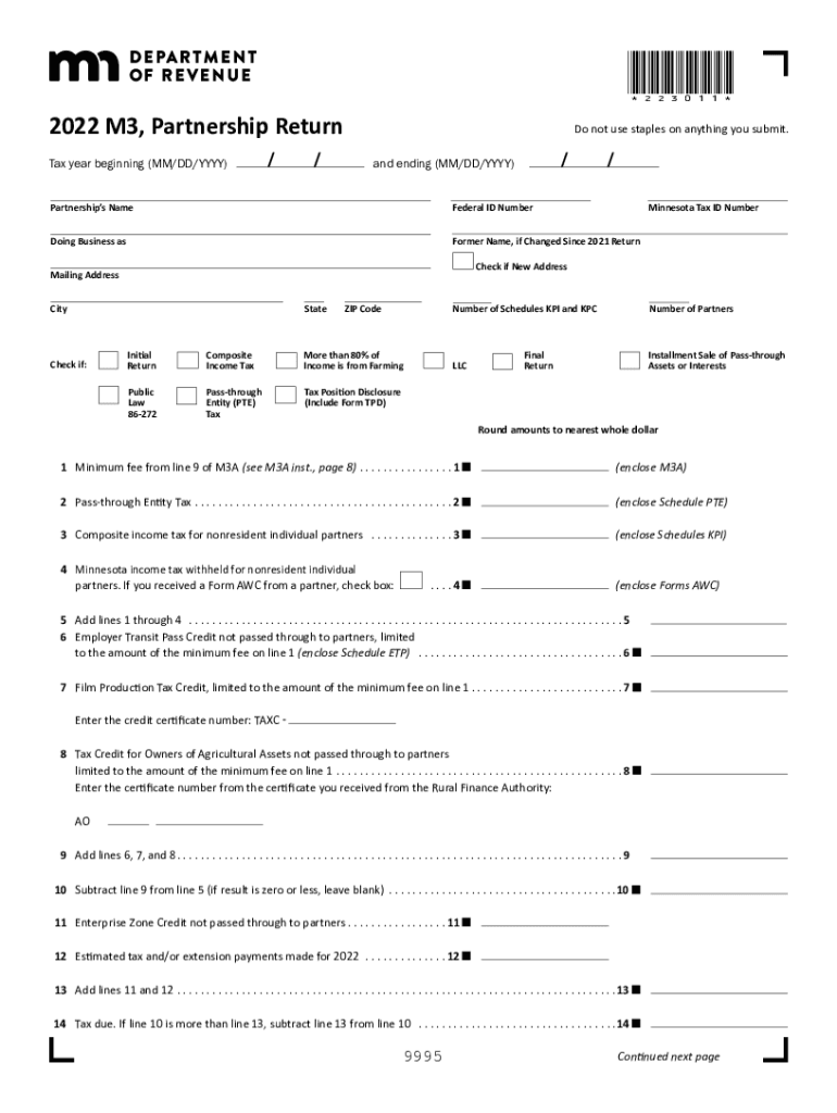 Fillable Online 2022 Form IL1065 Partnership Replacement Tax Return