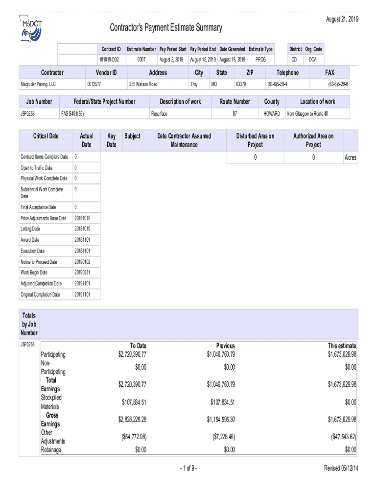 Fillable Online Cost Estimating Guideline Fax Email Print pdfFiller