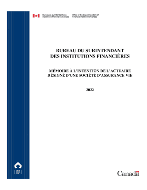 Mmoirel'intention de l'actuaire dsign d'une socit ...