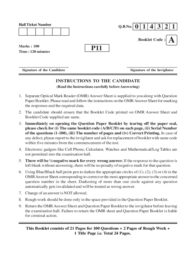 Fillable Online Set A - SUBJECT CODE A-00-01 SUBJECT PAPER I GENERAL ...