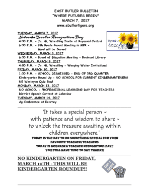 Nebraska Teacher Recognition Day