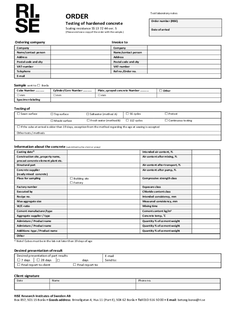 Fillable Online Test method for deicing saltfrost scaling in high
