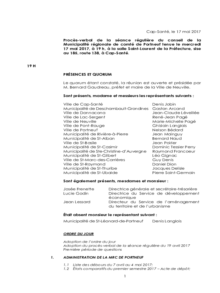 Remplissable En Ligne Rgion de Portneuf Fax Email Imprimer pdfFiller