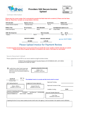 Fillable Online 0919595-IN 04152022 SC DHEC Fax Email Print - pdfFiller