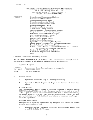 Agenda - Cumberland County Board of Commissioners