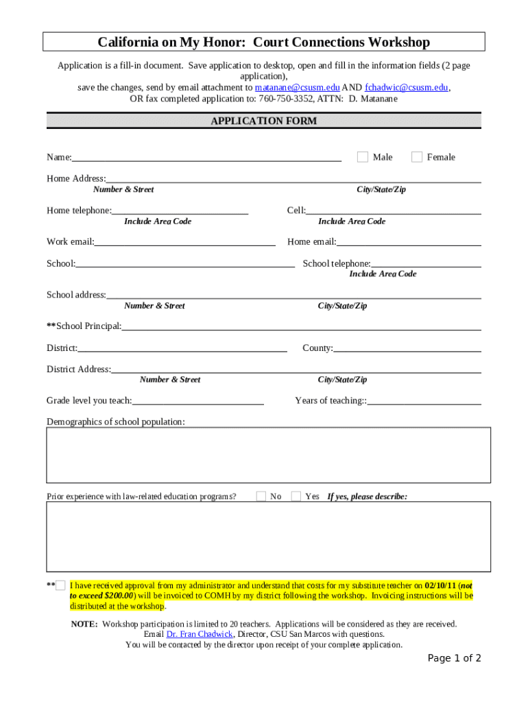 Form preview