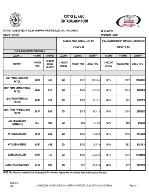 NEW bidding opportunities are now available ... - City of El Paso