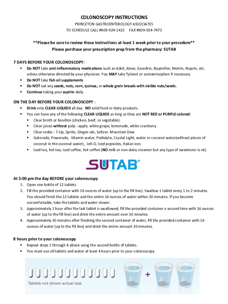 Fillable Online Direct Access Colonoscopy Program Fax Email Print
