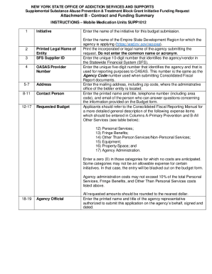 Fillable Online oasas ny NEW YORK STATE OFFICE OF ADDICTION SERVICES