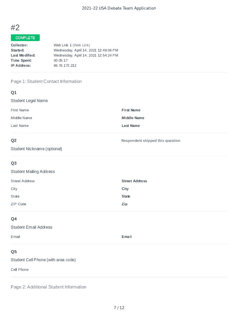 Form preview