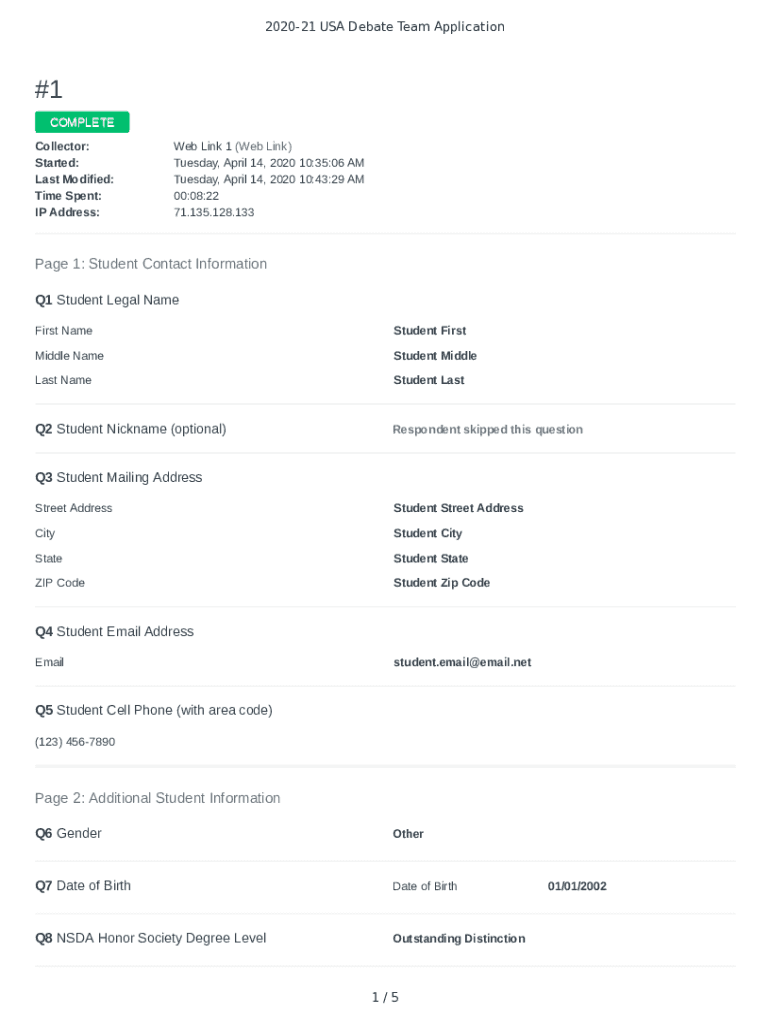 Form preview