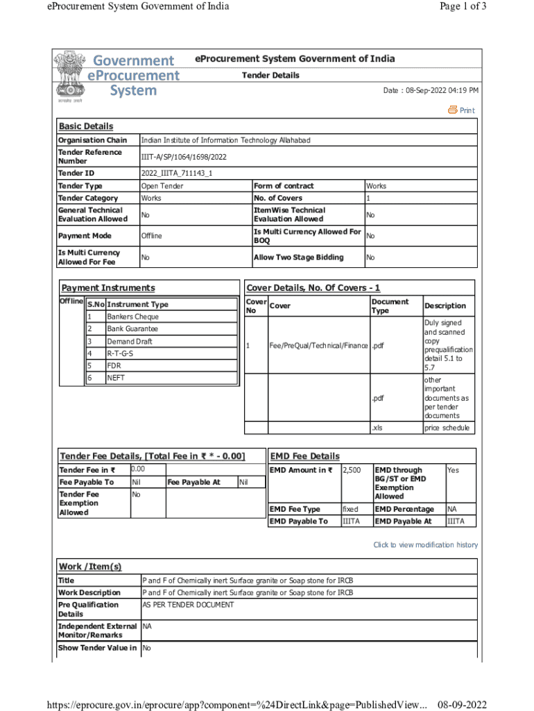 Form preview