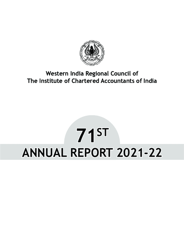 Fillable Online 73rd Annual Report and Accounts of the Institute