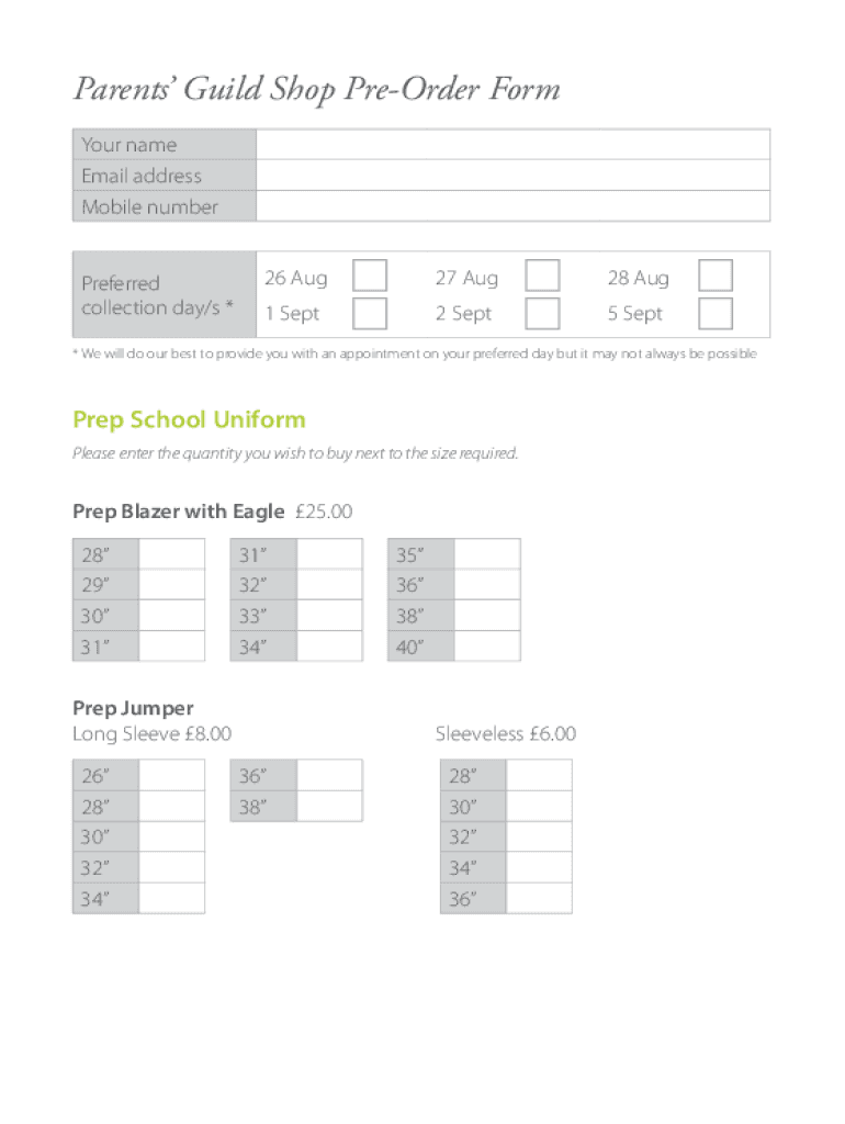 Form preview