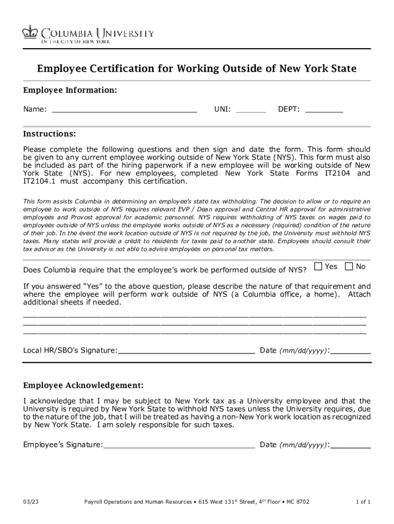 Fillable Online Form IT 2104 1 New York State City Of Fax Email Fillable online form it 2104 1 new york state city of fax email