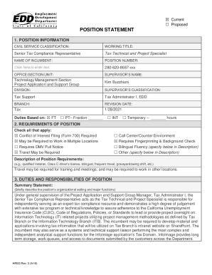 Tax Technical and Project Specialist