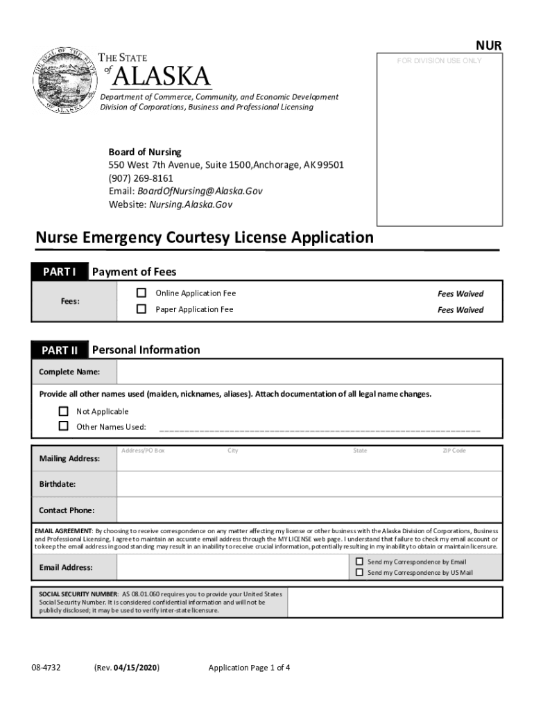 Fillable Online State Boards of Nursing Contacts Office of the