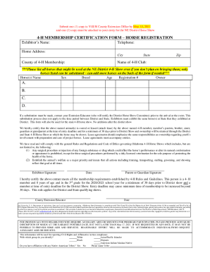 Submit one (1) copy to YOUR County Extension Office by April ...