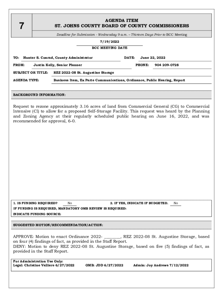 Fillable Online Augustine Storage Fax Email Print pdfFiller