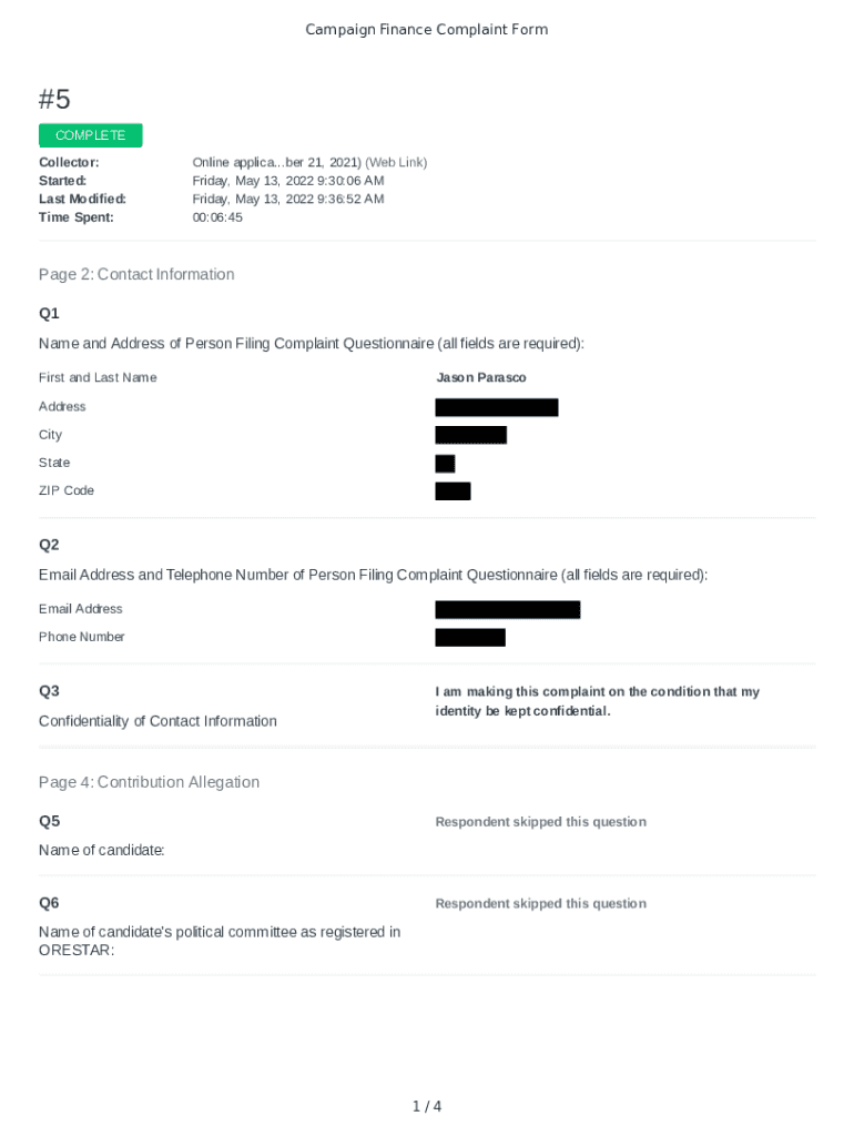 Form preview